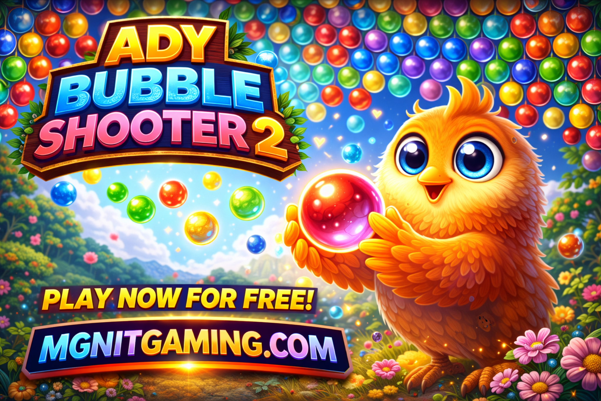 Bubble Shooter 2 |  Play Free Online Bubble Shooting Fun | MGNiT Gaming